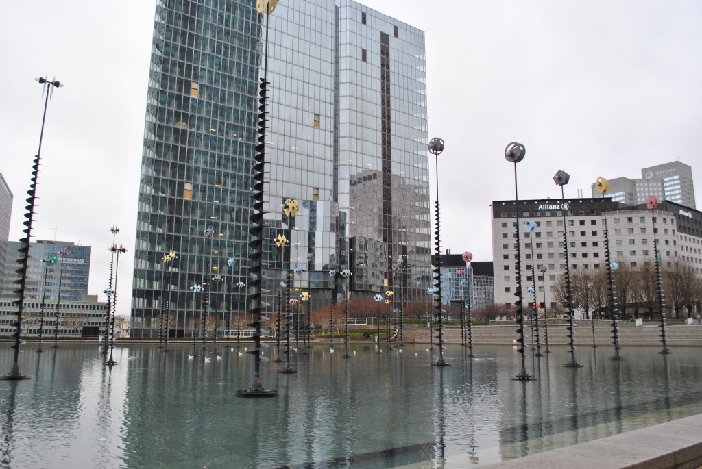 Il quartiere de La Defense a Parigi