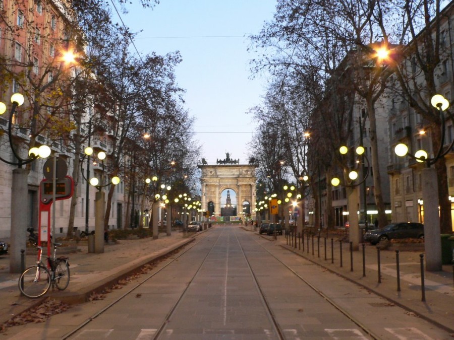 Corso Sempione a Milano