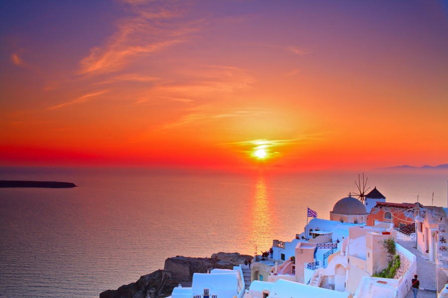 Tramonto da Oia, Santorini