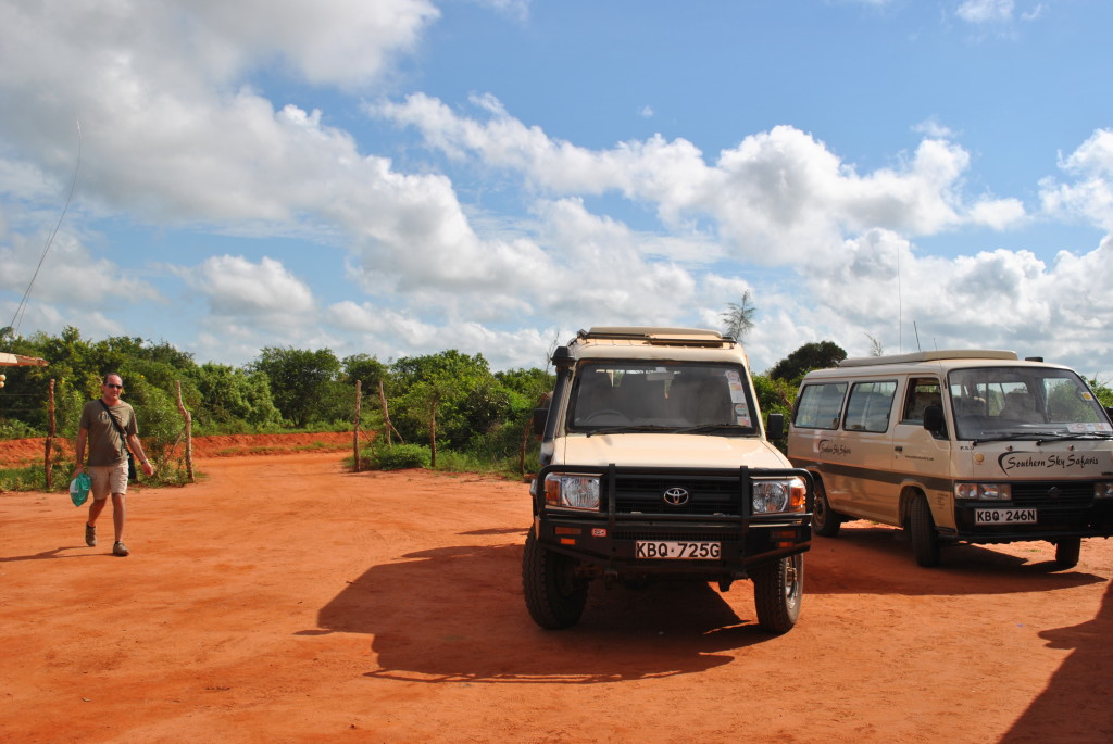 La jeep che ci porterà per tutto il Safari