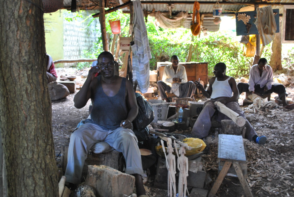 La lavorazione del legno a Malindi