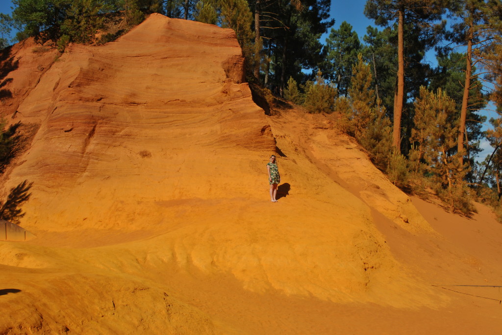 L'itinerario delle ocre parte da Roussillon