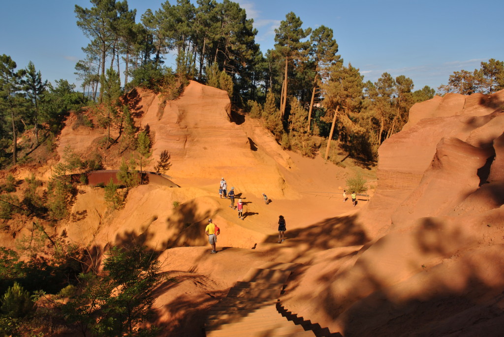 Il Tour dell'Ocra a Roussillon