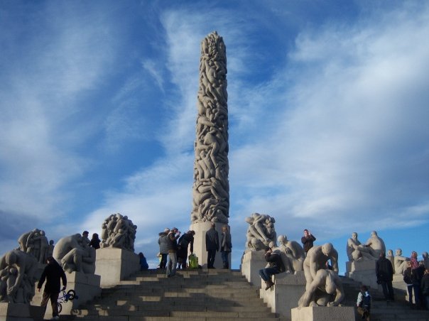 Torre di Vigeland all'interno del Parco