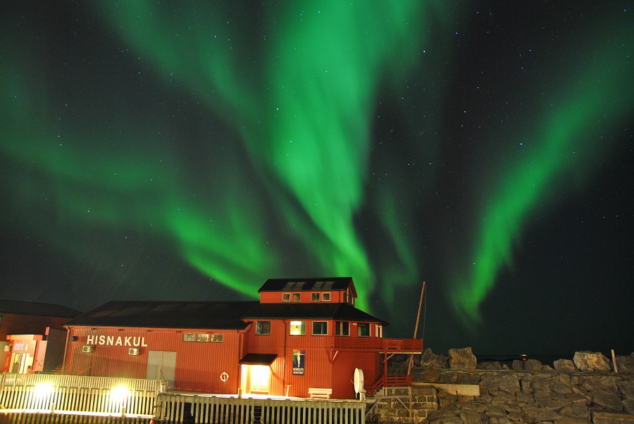 Aurora boreale alle Isole Lofoten - Norvegia