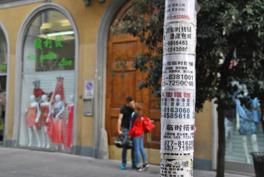 Il quartiere di Chinatown a Milano