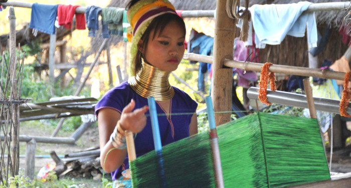 Donne Giraffa a Chiang Rai