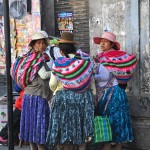 Gruppo di donne peruviane