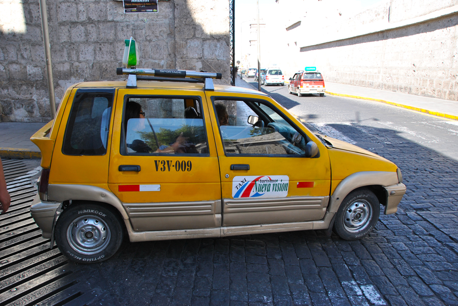 Taxi in Perù