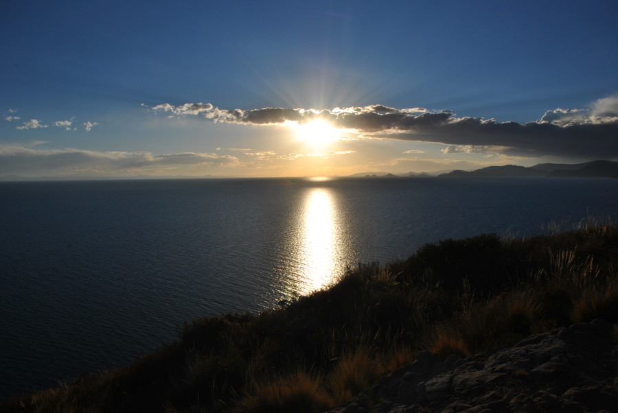 Tramonto all'Isola di Suasi