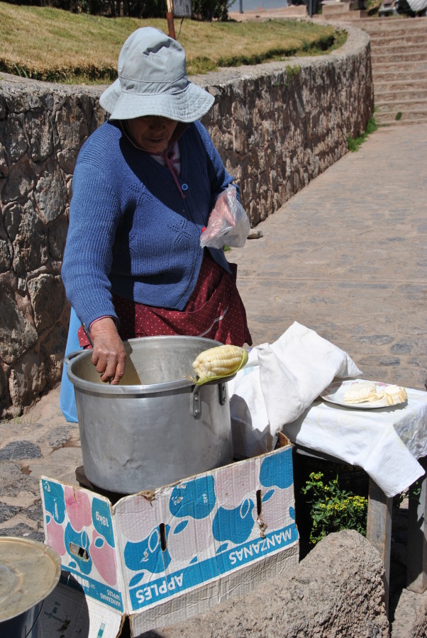 Street food: mais e formaggio