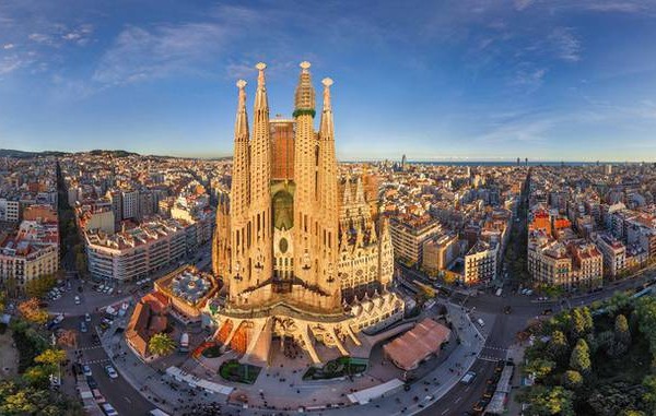 Barcellona dall'alto