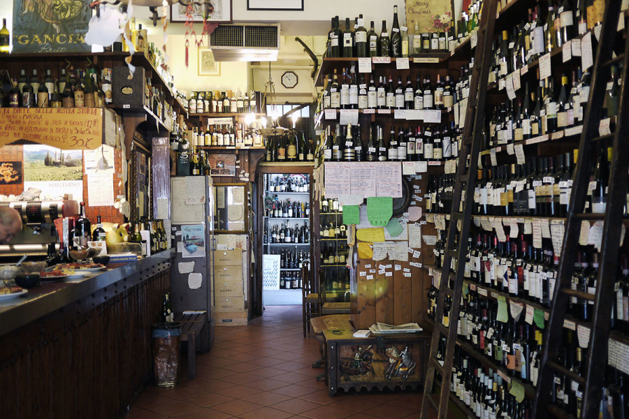 La sbronza a Cantine Isola