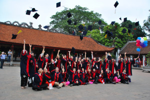 Cerimonie di Laurea al Tempio della Letteratura di Hanoi