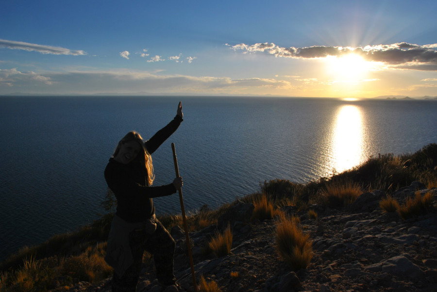 Il Tramonto in cima all'Isola