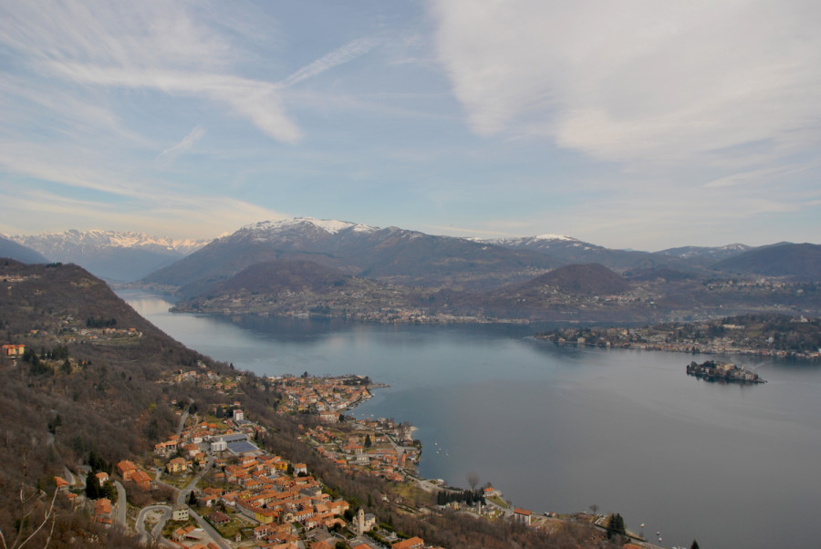 Vista da Madonna del Sasso