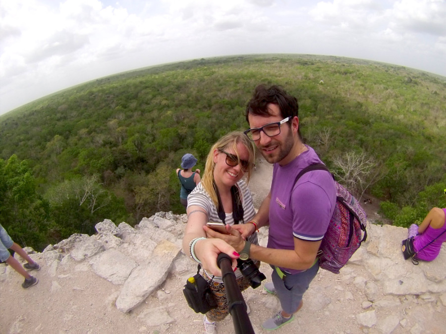 Selfie a Cobà