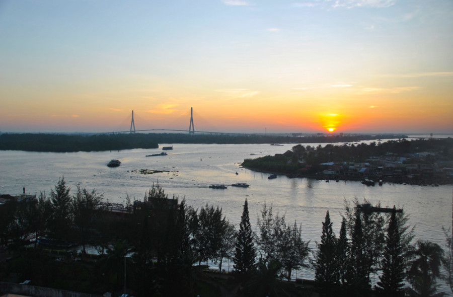 Alba sul Mekong