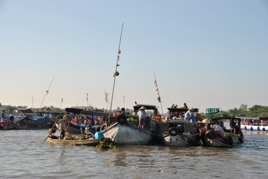 Floating Market, mekong