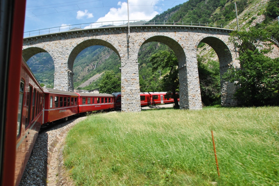 Viadotto elicoidale Bernina