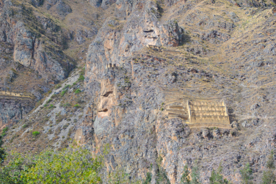 Lo vedete il volto? Ollantaytambo