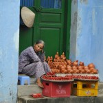 donna vietnamita venditrice
