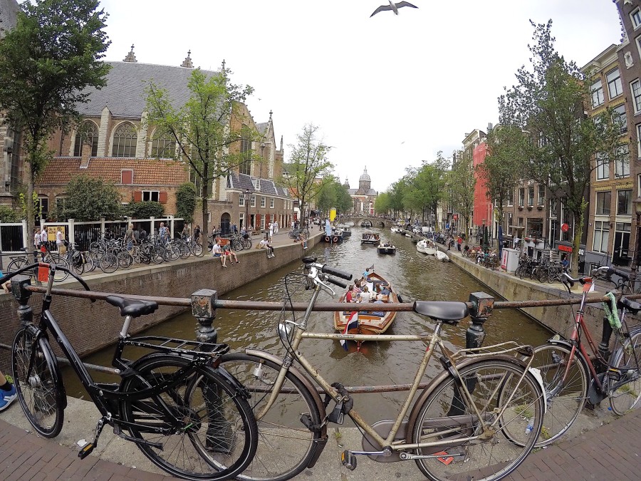 le nostre prime volte amsterdam bici