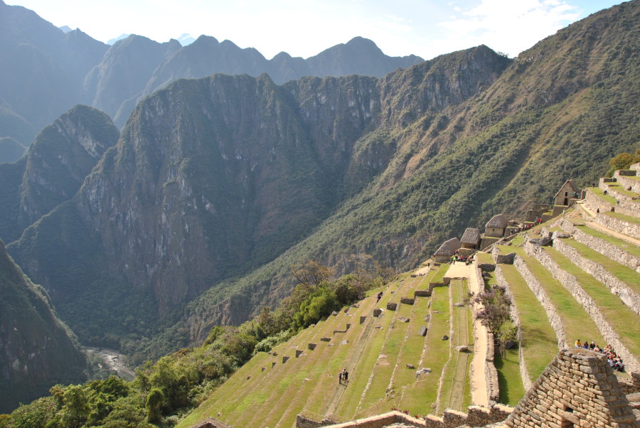 Terrazzamenti a Machu Picchu